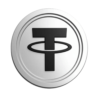 Pradedančiųjų prekybos vadove pateikta Tether USDT stabiliosios kriptovaliutos grafika